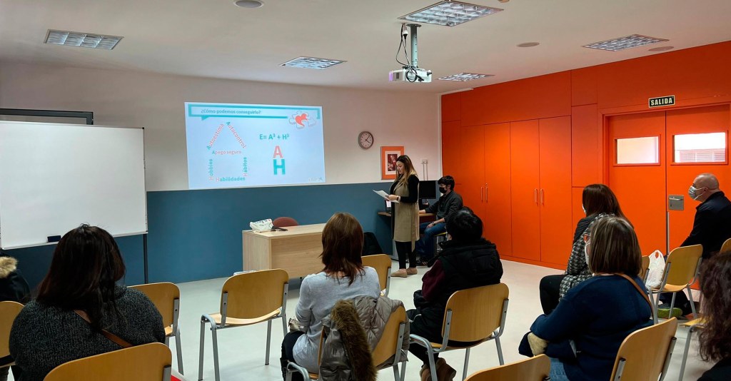 Taller impartido para docentes