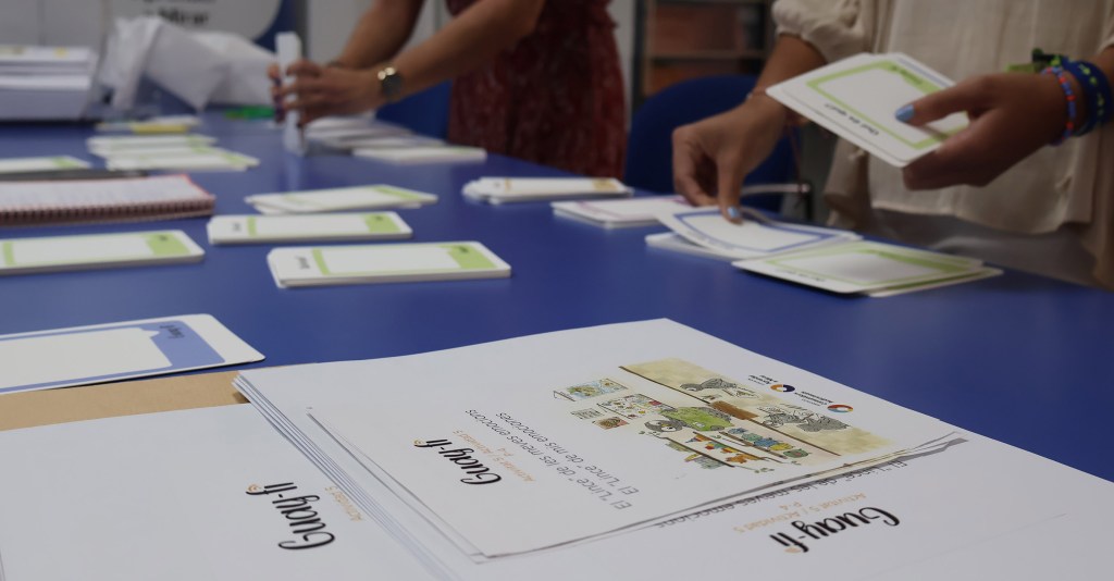 Iniciamos un nuevo curso escolar del proyecto Guay-fi de FAAM con la preparación de todos los recursos formativos.